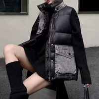 8570/FANMAJIALIE Doudoune Femme Imprimée Tendance de Haute Qualité avec Poches Cargo Rembourrée en Coton pour Sorties Urbaines – Collection 2026