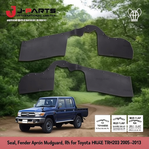 Guardabarros, Protector de Salpicaduras, Derecho para Toyota HIACE TRH203 2005-2013 - Product Image 3