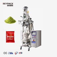 Machine d'emballage automatique VFFS pour poudre de matcha 3g 5g, machine d'emballage en sachet stick avec remplisseur à vis sans fin Keypack