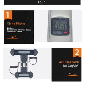 <span class=keywords><strong>2022</strong></span> pédale de bureau Stepper exercice magnétique sous le bureau vélo Mini <span class=keywords><strong>elliptique</strong></span> pédale Stepper Bikes - Product Image 4