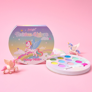10 couleurs ombre à paupières enfants <span class=keywords><strong>maquillage</strong></span> cosmétique paillettes mat <span class=keywords><strong>arc</strong></span>-<span class=keywords><strong>en</strong></span>-<span class=keywords><strong>ciel</strong></span> <span class=keywords><strong>licorne</strong></span> fard à paupières Palette ensemble - Product Image 4