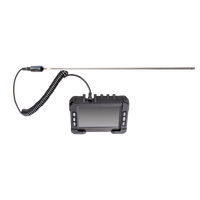 Vente en gros 720p HD 2mm Distance de mise au point 60cm Endosecope à sonde rigide avec moniteur divisé de 5"