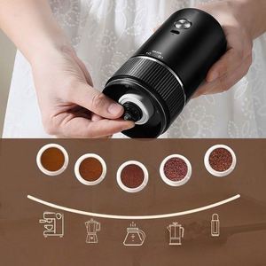 Molinillo de Café Manual, Molinillo de Manivela Portátil, Opción Eléctrica Pequeña, Regalo Promocional con Logotipo Personalizado - Product Image 2