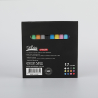 P-967A-12 MOBEE 12 couleurs marqueurs de peinture acrylique personnalisé non toxique faible odeur marqueur d'art peinture pointe moyenne ensemble de stylos de peinture acrylique