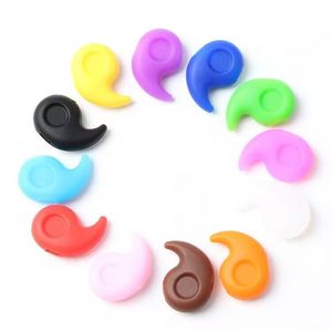 Crochets d'oreille antidérapants en silicone Zt Comma, pièces de lunettes, couleur bonbon, motif uni, pour lunettes avec livraison gratuite - Product Image 1