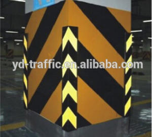 800*100*100*8mm protecteur d'angle de mur réfléchissant à Angle droit protecteur de mur de Garage utilisé dans la sécurité publique du <span class=keywords><strong>parking</strong></span> - Product Image 3
