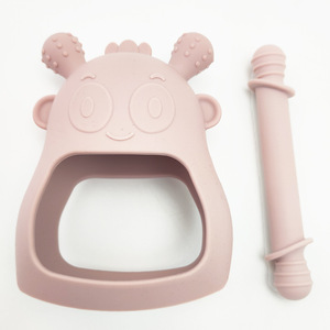 <span class=keywords><strong>Mordedor</strong></span> de Silicona de Grado Alimenticio, Libre de BPA, con Forma de Monstruo, para Bebés Unisex de 0 a 24 Meses - Product Image 4