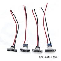 Connecteur de charge rapide USB EZON Type-C femelle avec plaque de fixation pour câble, idéal pour la modification et la réparation de petits appareils DIY, 2P 20V