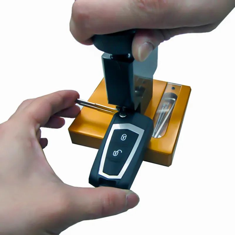 Autosleutel Demontage Tool Auto Vouwen Afstandsbediening Peg Installeren Flip Sleutelblad Pins Remover Tool Voor Slotenmaker Kit