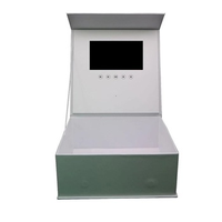 7 pouces écran Lcd affaires promotionnel mouvement numérique Invitation de mariage carte de voeux Album Mailer boîte-cadeau livre vidéo Brochure