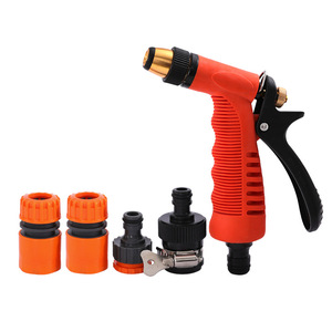 Aluminum Alloy Water Gun Red Manual Operation 5Kg Pressure Car Wash <b>Garden</b> Sprinkler <b>Tool</b> - Product Image 2