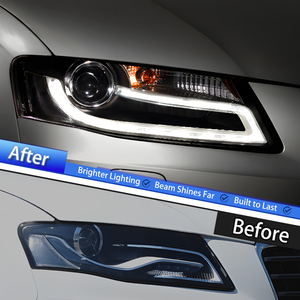 Kgkb ชุดไฟหน้า LED สำหรับรถ Audi A4 RS4 A4L B8 S4อัพเกรด2009-2012อุปกรณ์เสริมเครื่องมือเลนส์โปรเจคเตอร์การกำหนดค่าสูง - Product Image 5