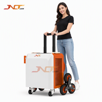 JNCTLASER Nouveau Système de Nettoyage Laser à Impulsions 1000W pour Acier/Aluminium Écologique Automatique Vitesse >30m/h Industriel Robuste
