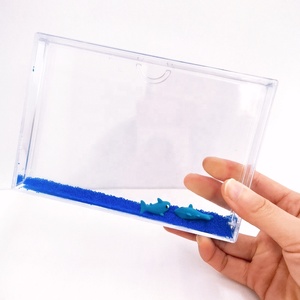 Cornice Fotografica Acrilica Personalizzata 4x6 Pollici <span class=keywords><strong>con</strong></span> Glitter Liquido Blu Squalo, <span class=keywords><strong>Cornici</strong></span> Quadrate in Plastica <span class=keywords><strong>con</strong></span> Materiale PS - Product Image 6