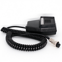 Microphone haut-parleur CB 4 broches CM4 avec PTT et micro compatible Cobra Uniden Galaxy Ranger Connex General