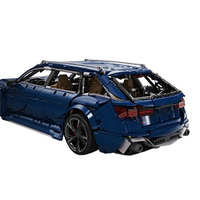 Cada C61515W 2026 Nouveau MOC City 1:8 RS6 Voiture de Course Super Sportive Kit de Montage Cadeau pour Adulte 4663 Pièces Blocs de Construction