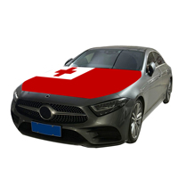 Housses de voiture Tonga 120x150cm en gros – Résistantes à l'usure et durables, avec drapeau pour capot moteur et graphiques imprimés numériquement