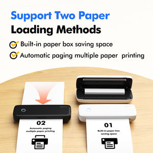 <span class=keywords><strong>Imprimante</strong></span> thermique portable A4 sans encre à <span class=keywords><strong>prix</strong></span> d'usine pour l'impression de photos et de documents, sans fil, personnalisée pour les sociétés de billetterie aérienne - Product Image 3