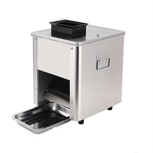 Coupe-viande électrique entièrement automatique avec lame en acier inoxydable, moteur inclus - pour couper les fruits, les légumes, la viande congelée - Product Image 1
