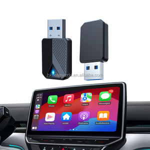 Adaptateur CarPlay sans fil OEM ODM, stable et fiable, dongle USB filaire vers sans fil, ports USB Type-C et USB-A pour voitures - Product Image 2