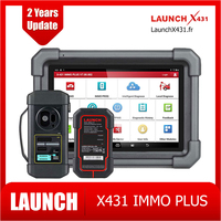 For X431 IMMO PLUS + X-PROG 3 OBD2 Car Diagnostic Tools Key Immobilizer Programmer Fuel Injector Cleaner 2 Years Anti-Theft