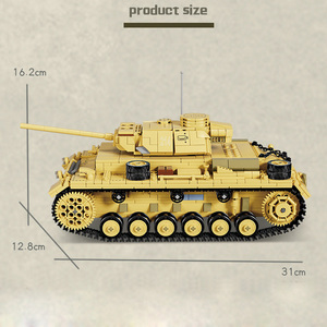 Guerre mondiale 1543 + pièces véhicule <span class=keywords><strong>de</strong></span> <span class=keywords><strong>Combat</strong></span> blindé modèle Construction <span class=keywords><strong>jouet</strong></span> chars allemands bloc <span class=keywords><strong>de</strong></span> construction Kit jouer ensemble enfants garçon militaire ensemble - Product Image 2