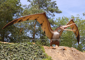 Modelo de Dinosaurio Volador Mecánico Realista, Estatuas de Dinosaurios Animatrónicos, <span class=keywords><strong>Pterosauria</strong></span> para Parque Forestal - Product Image 3