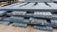Barre carrée en acier au carbone laminé à chaud 3sp pour la production de fil d'armature et de barres d'acier, norme ASTM, longueur 6000