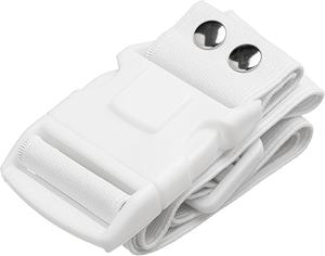 Ceinture Ihram Modefa - Ceinture élastique réglable avec boucle en plastique non cousue pour hommes - Essentiels pour le Hajj - Blanc - Product Image 5