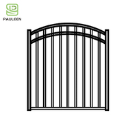 Ecologisch verantwoorde, waterdichte, gepoedercoate metalen schuttingpanelen voor buitengebruik (1,8m x 3,6m), gegalvaniseerd stalen hekwerk