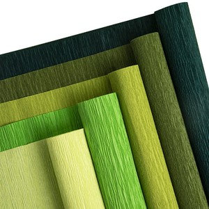 Papier crépon coloré ondulé, papier <span class=keywords><strong>pour</strong></span> la fabrication de fleurs faites à la main, papier épais <span class=keywords><strong>pour</strong></span> les œillets et les roses, papier froissé à la main - Product Image 2