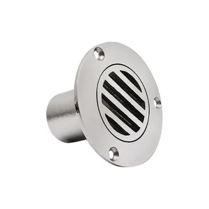 Seaflow Boat Accessory Stainless Steel 316 Floor 1.5'' Round Cockpit Drain Cover