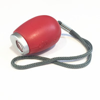 Mini reloj de proyección, reloj linterna con cordón, llavero de plástico, proyector de reloj