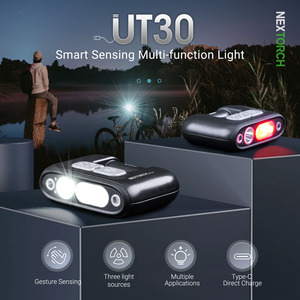 Nextorch-Luz <span class=keywords><strong>LED</strong></span> con Sensor de movimiento para exteriores, Faro de 350LM, recargable, desmontable, impermeable - Product Image 2