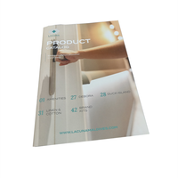 Catalogue de magazines de taille a5 personnalisé en usine professionnelle, impression de livret