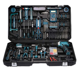 Juego de Herramientas Multifunción Portátil de 160 Piezas, Juego de Alicates de Uso Diario, Juego de Herramientas de Reparación de Automóviles, Cinta Métrica, Martillo, Llave Hexagonal para Automóvil - Product Image 5
