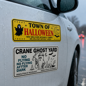 <strong>Halloween</strong> Custom Car Stickers <strong>Decals</strong> Spooky Cool Die Cut PVC UV Resistant Waterproof Self Adhesive Stickers Personalized Logo - Product Image 4