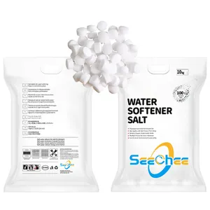 White Tablet Water Softener Salt Pellet for Regeneration of Water Softener