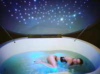 Capsule de flottaison anti-gravité Zerobody 3D double taille en acrylique moderne pour spa et massage, réduisant le stress, à eau salée