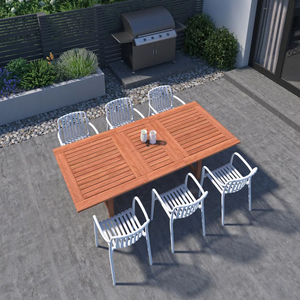 Silla <span class=keywords><strong>de</strong></span> Plástico Apilable con Respaldo y Brazos <span class=keywords><strong>de</strong></span> Listones <span class=keywords><strong>para</strong></span> Interiores y Exteriores, Restaurante, Patio Trasero y Jardín, <span class=keywords><strong>Precio</strong></span> <span class=keywords><strong>de</strong></span> Fábrica al por Mayor - Product Image 6