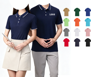 <span class=keywords><strong>Polo</strong></span> a Manica Corta di Alta Qualità 220G, 100% Poliestere, Logo Personalizzato, Asciugatura Rapida e Traspirante per Uomo - Product Image 1