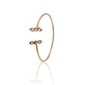 Aqua calcédoine pierres précieuses bracelets de manchette réglables ensemble de broches pierres précieuses empilables bracelet fait main bijoux article cadeau pour bien-aimé - Product Image 6