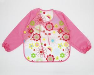 Bavoir en <span class=keywords><strong>plastique</strong></span> manches longues pour bébé et enfant, bavoir imperméable, avec design Smock, nouveauté - Product Image 6