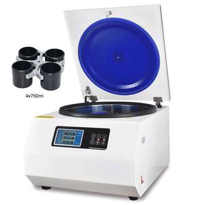 Table Top Max 6000rpm Low Speed Large Volume Capacity 4 500ml Centrifuge - Product Image 1