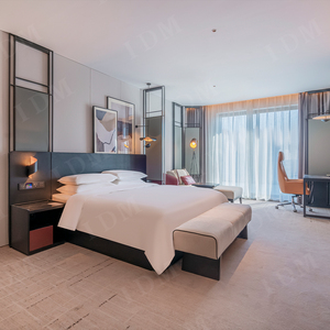 Индивидуальный дизайн 5 звезд роскошный дизайн спальни кровати наборы отель спальня - Product Image 1