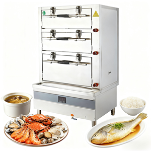 2025 In-Smart Commercial électrique alimentaire riz vapeur fruits de mer armoire à vapeur grand équipement de cuisine pour Restaurant hôtel cantine - Product Image 2