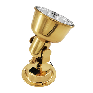 Latón LED 5W Luz de lectura dorada Lámpara de escritorio ajustable RV <span class=keywords><strong>Kayaka</strong></span> Hardware Accesorios para barcos - Product Image 5