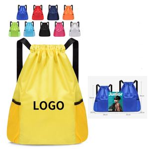 Mochila Deportiva Unisex Plegable, Impermeable, Anti-Robo, con Logotipo Personalizado, de Poliéster 210D Ecológico y Reutilizable, en Oferta - Product Image 1