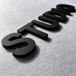 Letras acrílicas 3D Logo Sign Custom Shop Nombre Tableros Led Signage Letra acrílica Signo no iluminado Signos - Product Image 1