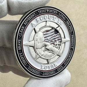 Monedas Conmemorativas de Aleación de Zinc con Diseño Personalizado, Logotipo de Ciudad, Baño de Plata y Esmalte, de 2.5-5mm - Product Image 2